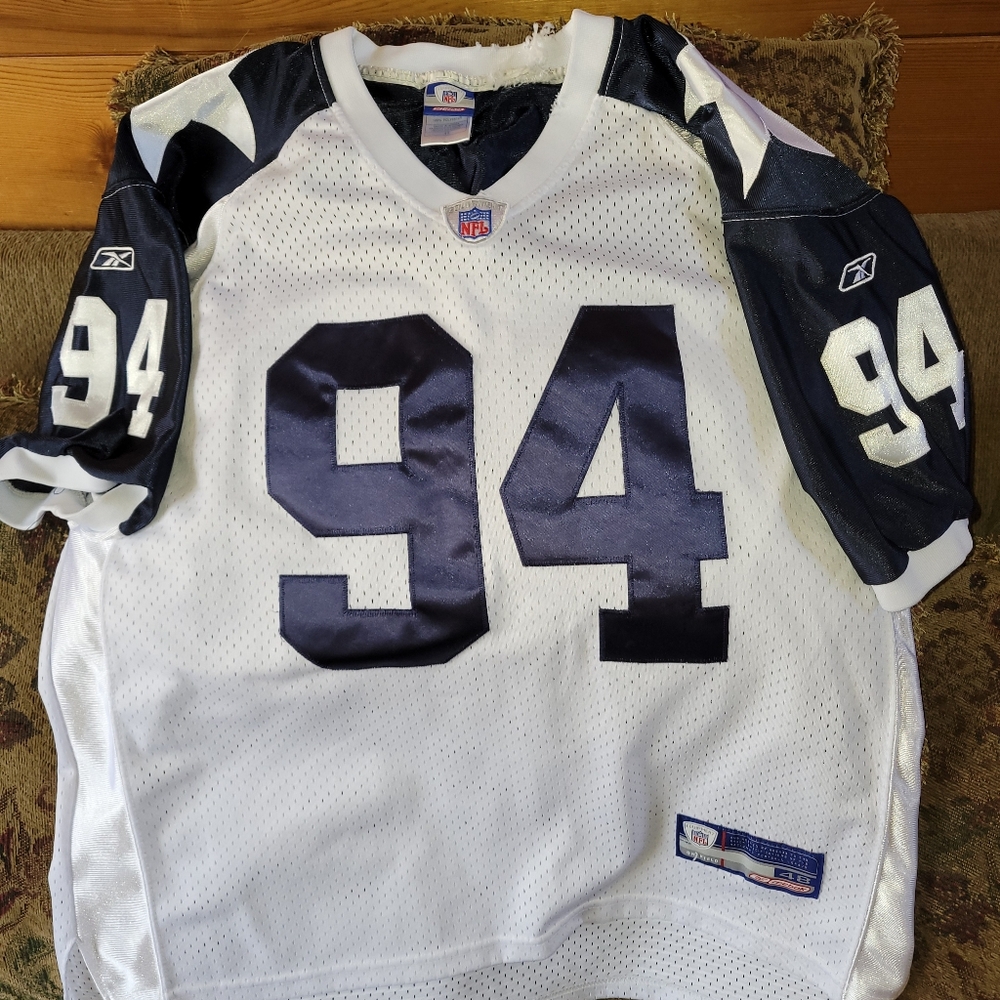DALLAS COWBOYS DEMARCUS WARE REEBOK ON FIELD JERSEY SIZE 48